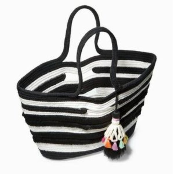 Taj Tote  Black and Cream NEW - Picture 3 of 4